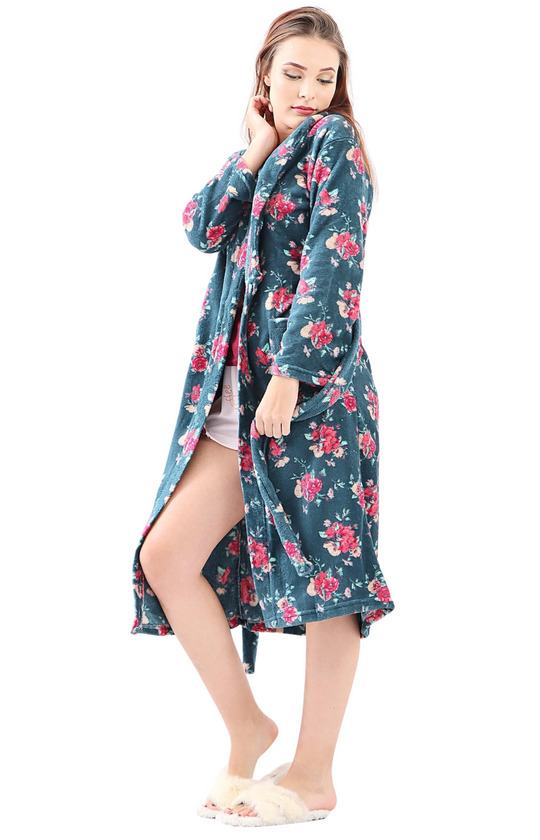 Ladies Floral Gown