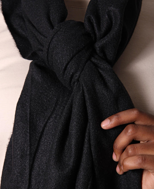 Ladies Black Pashmina Scarf