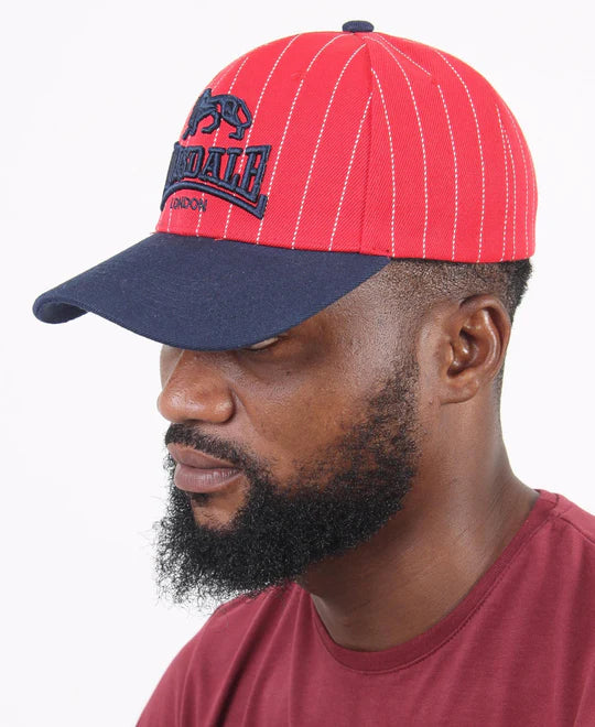 Men's Red & Navy Lonsdale Cap