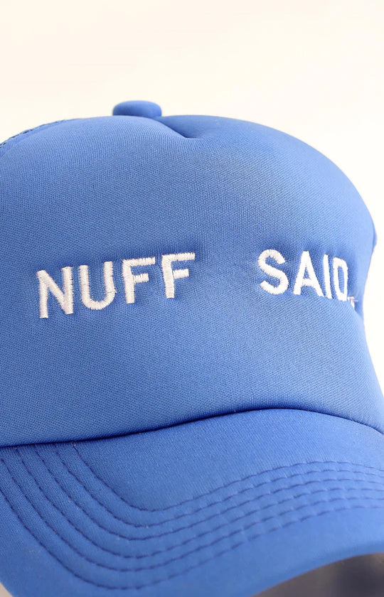 Men Royal Blue Trucker Cap