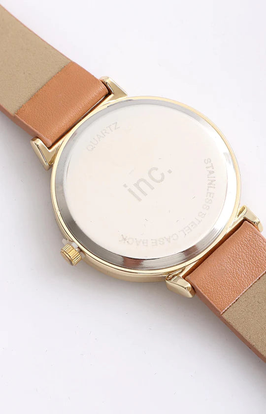 Ladies Tan Watch