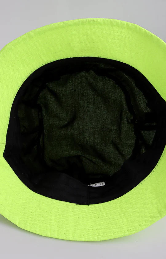 Ladies Yellow Bucket Hat