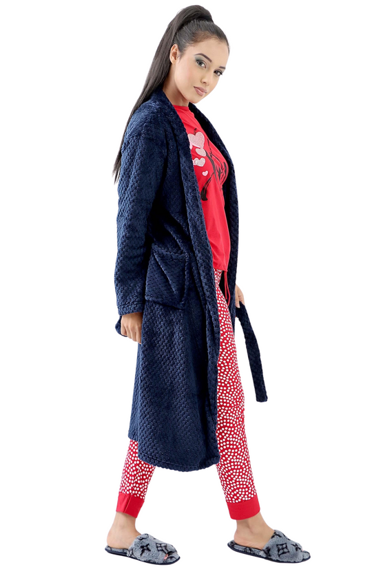 Ladies Fleece Gown