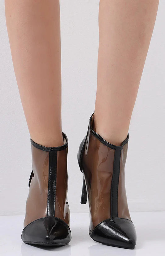 Ladies Black Ankle Boots