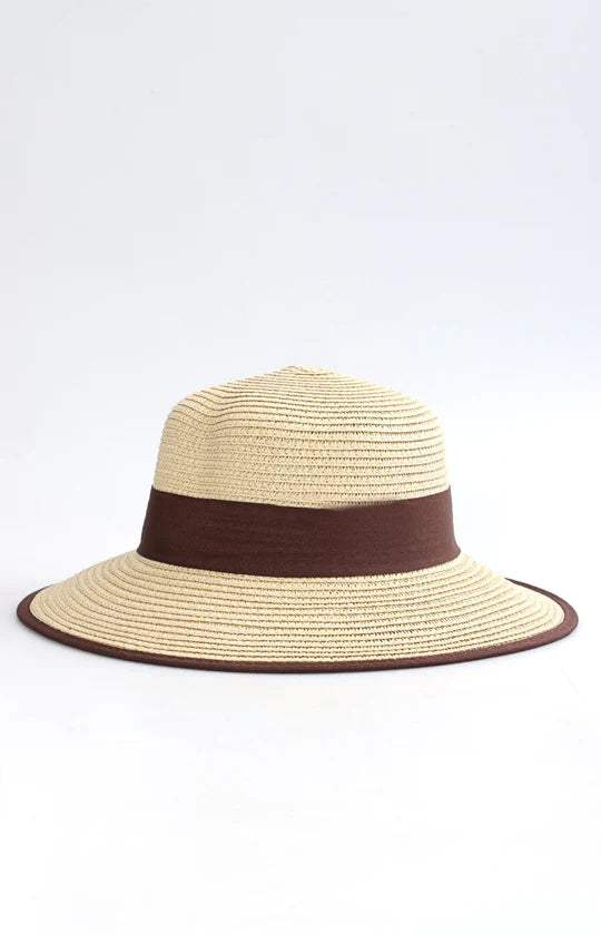 Ladies Choc Brim Hat