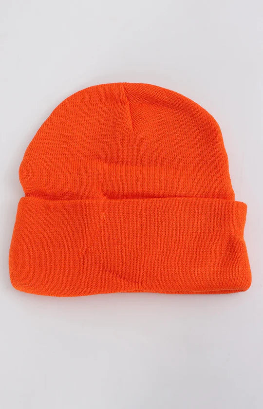 Unisex Orange Beanie