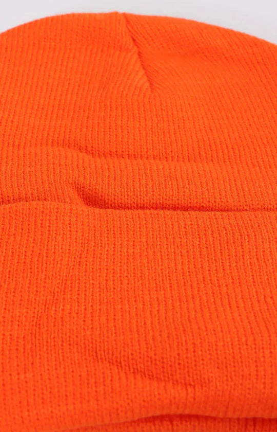 Unisex Orange Beanie