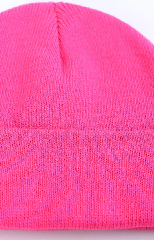 Unisex Pink Beanie