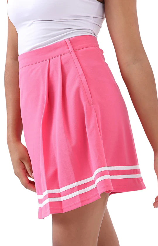 Ladies Pink Mini Skirt