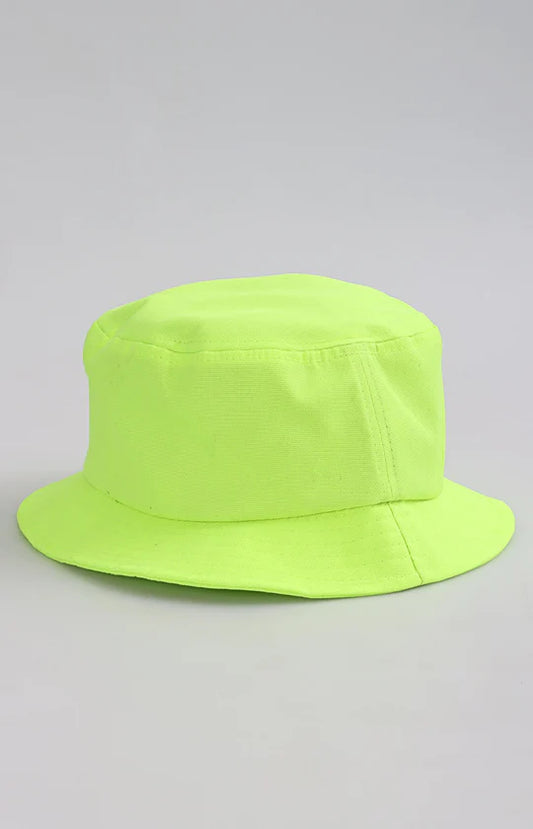 Ladies Yellow Bucket Hat